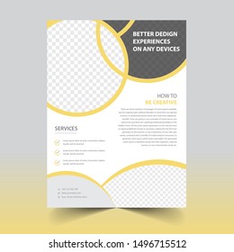 corporate business flyer template design