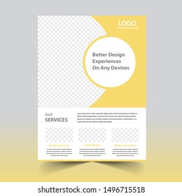 corporate business flyer template design