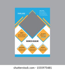 Corporate Business Flyer Template Design