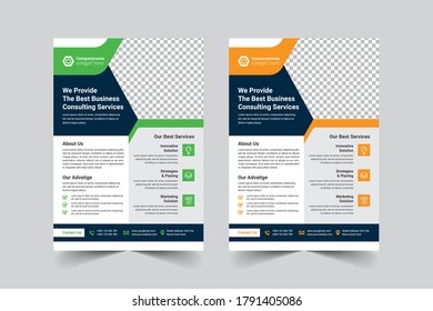 Corporate Business Flyer Template Design