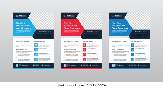 Corporate Business Flyer Template Design