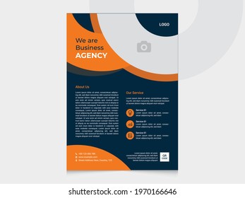 Corporate Business flyer template design layout. cover, brochure,  annual report, poster in a4 size