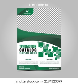 Corporate business flyer template design in green color. digital marketing agency flyer, business marketing flyer set, develop your new business digital marketing flyer.