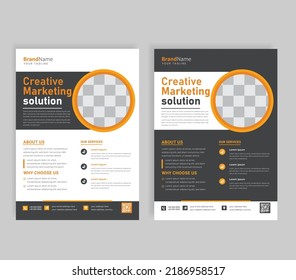 Corporate Business Flyer Template Design, Digital Marketing Agency Flyer, Business Marketing Flyer Set, Grow Your Business Digital Marketing New Flyer.