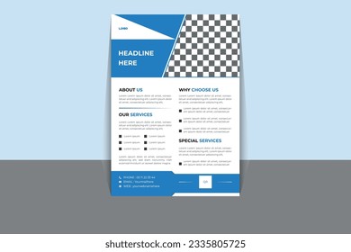 Corporate business flyer template design set marketing agency flyer, business marketing flyer set, promotion, advertise, publication, cover page. digital marketing agency flyer design.