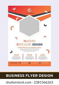 Corporate business flyer template design. Template vector design for Brochure, Annual Report, Magazine, Poster, Corporate Presentation, Portfolio, Flyer, cover modern layout in A4