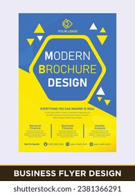 Corporate business flyer template design. Template vector design for Brochure, Annual Report, Magazine, Poster, Corporate Presentation, Portfolio, Flyer, cover modern layout in A4