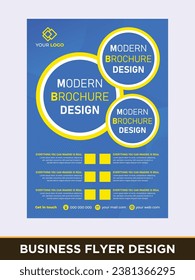 Corporate business flyer template design. Template vector design for Brochure, Annual Report, Magazine, Poster, Corporate Presentation, Portfolio, Flyer, cover modern layout in A4