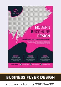 Corporate business flyer template design. Template vector design for Brochure, Annual Report, Magazine, Poster, Corporate Presentation, Portfolio, Flyer, cover modern layout in A4