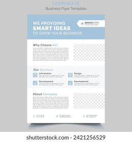 Corporate Business Flyer Template Design