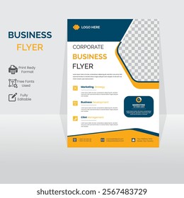 Corporate Business Flyer Template Design