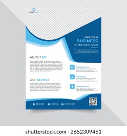 Corporate business flyer template design, Brochure design,