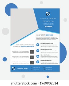 Corporate Business Flyer template for business, digital marketing, agency,it, software, grocery, travel, education, health,medicine, doctor, seo, corporate identity, summer, kids, festival and service