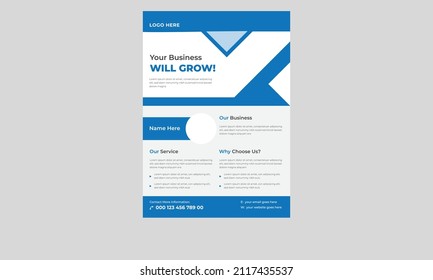 Corporate Business Flyer Template, Digital Marketing Agentur Flyer, erweitern Ihr Business Digital Marketing neuen Flyer, Poster, druckfertig.