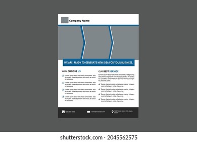 Plantilla de viajero corporativo. Diseño elegante y limpio