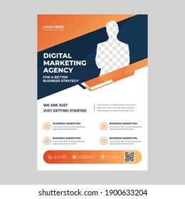 Corporate Business Flyer Template Layout