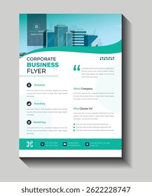 Corporate Business Flyer Template - For Marketing