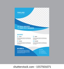 Corporate Business Flyer Template Vector 