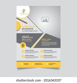 Corporate Business Flyer Template vector design