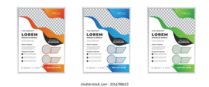 Corporate Business flyer template vector design, Print Ready Marketing Flyer design, A4 Flyer Design, Digital marketing agency flyer design.