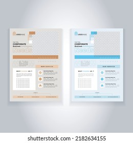 Corporate Business Flyer Templates background