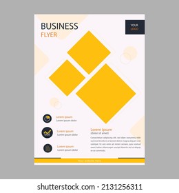 Corporate business flyer templates design vector