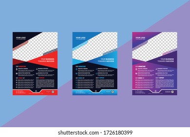 Corporate Business Flyer Vector Design