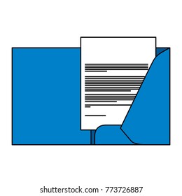 corporate business folder and document paper stationery template design