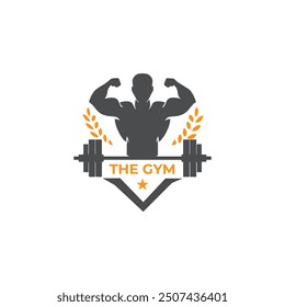 Corporate Business Gym Logo design template 