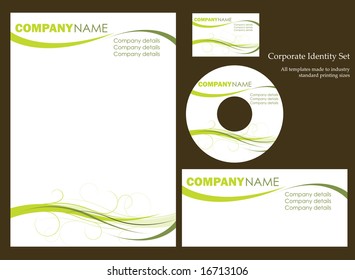 Corporate business identity template