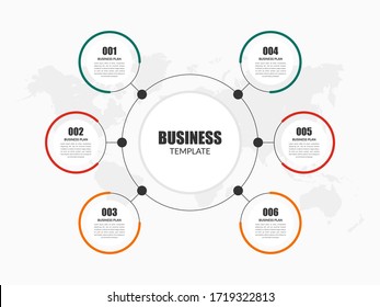 Corporate Business Infographic Element Premium Vector