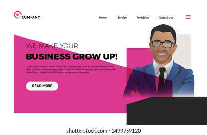 Corporate Business Landing Page Templates