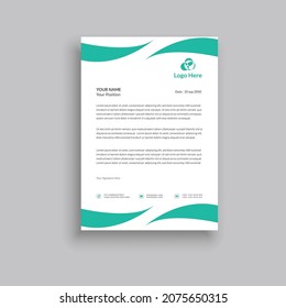 Corporate Business Letterhead Template  Design