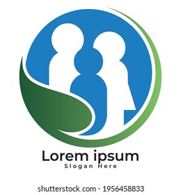 Corporate Business Logo Design Template, Colorful Unity Logo Design 