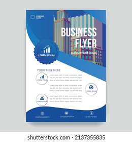 Corporate business marketing flyer design templates