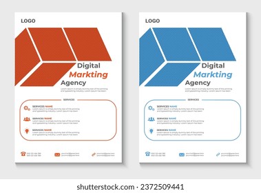 plantilla de diseño de folletos multipropósito para empresas