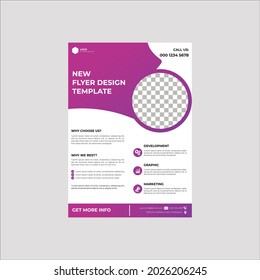 Corporate Business new flyer design template