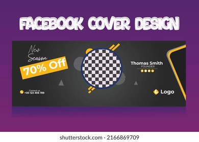 Corporate business Offer  Fashion  social media design Facebook cover template