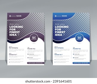 Corporate Business Post Design-Template-Werbung, Business-Vorschlag, Marketing, Veröffentlichung Werbung 