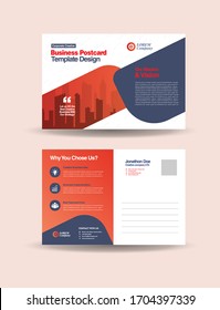 Corporate Business Postcard Design | Direct Mail Invitation Card Design