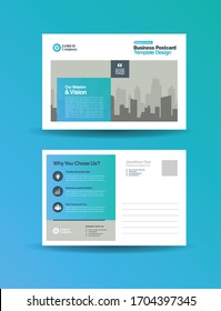 Corporate Business Postcard Design | Direct Mail Invitation Card Design