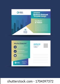 Corporate Business Postcard Design | Direct Mail Invitation Card Design