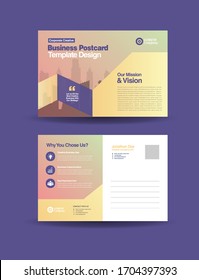 Corporate Business Postcard Design | Direct Mail Invitation Card Design