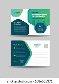 Corporate Business Postcard Design or Save The Date Invitation Card or Direct Mail EDDM Design  