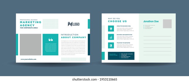 Corporate Business Postcard Design or Save The Date Invitation Card  or Direct Mail EDDM Design 