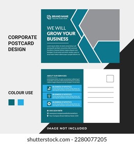 Corporate Business Postcard Design Template