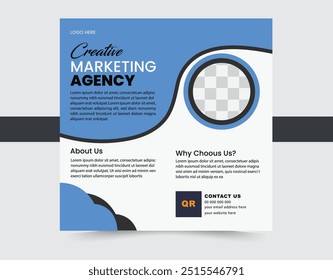 Corporate business poster design template design