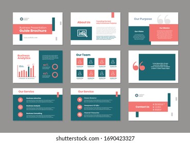 Corporate Business Presentation Guide Brochure Template