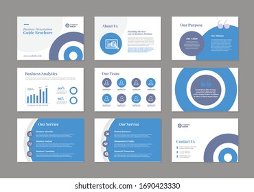 Corporate Business Presentation Guide Brochure Template