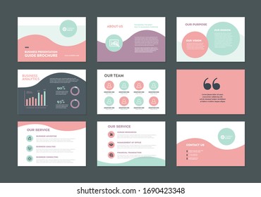 Corporate Business Presentation Guide Brochure Template